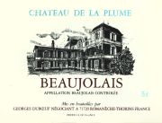Beaujolais-Ch de la Plume 1983